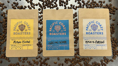 Roasters Pack:  Light, Medium, Dark Roasts